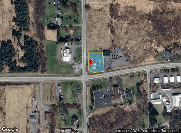 8970 Main St, Honeoye, NY Parcel Map