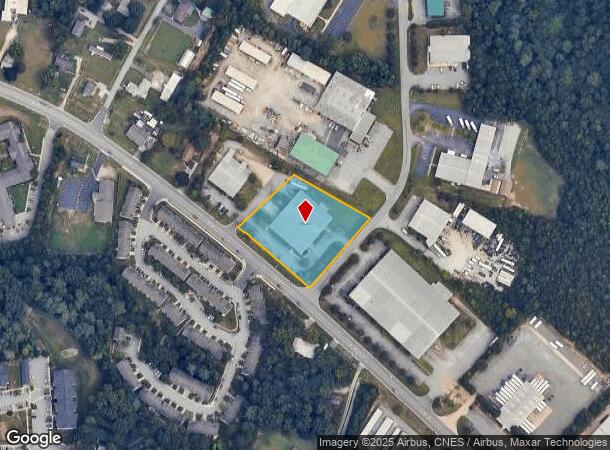 17 Continuum Dr, Fletcher, NC Parcel Map