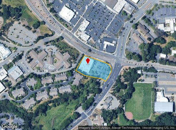  1997 Tice Valley Blvd, Walnut Creek, CA Parcel Map