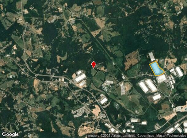  117 Valentine Rd, Pendergrass, GA Parcel Map