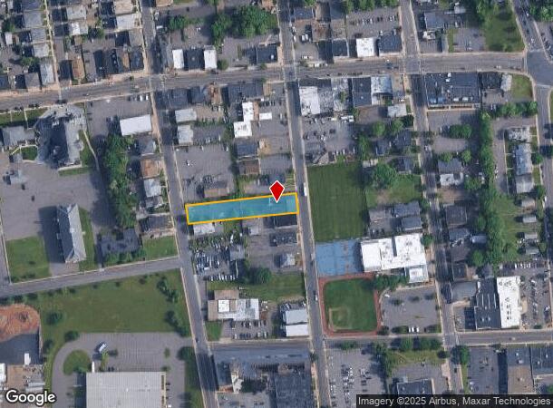  166 High St, New Britain, CT Parcel Map