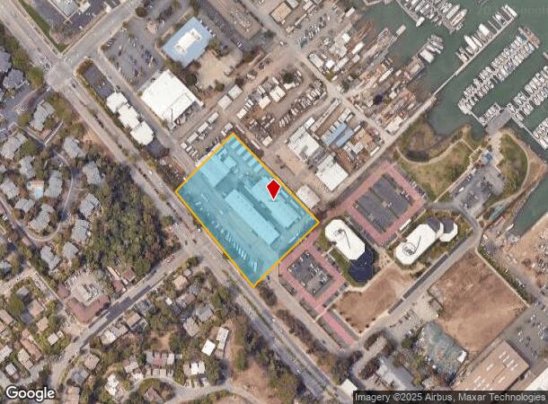  2340 Marinship Way, Sausalito, CA Parcel Map