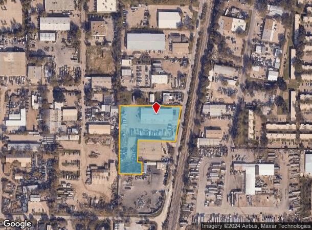  11295 Tantor Rd, Dallas, TX Parcel Map