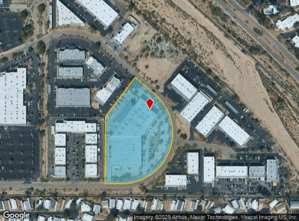 1800 S Research Loop, Tucson, AZ Parcel Map