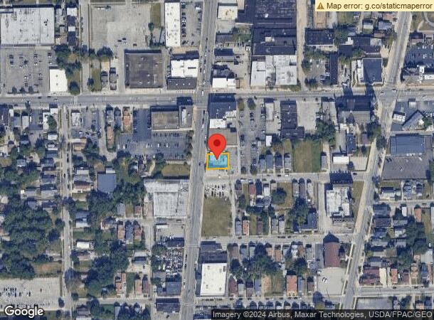  3121 W 25Th St, Cleveland, OH Parcel Map