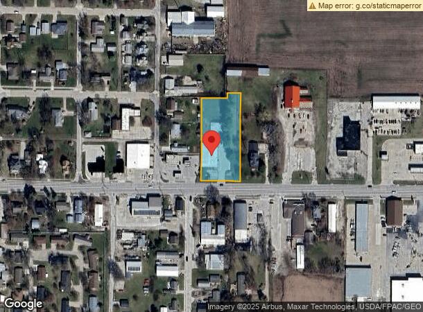  1506 E Washington St, Washington, IA Parcel Map