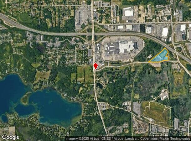  500 Great Lakes Crossing Dr, Auburn Hills, MI Parcel Map