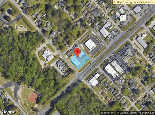  1229 S Military Hwy, Chesapeake, VA Parcel Map