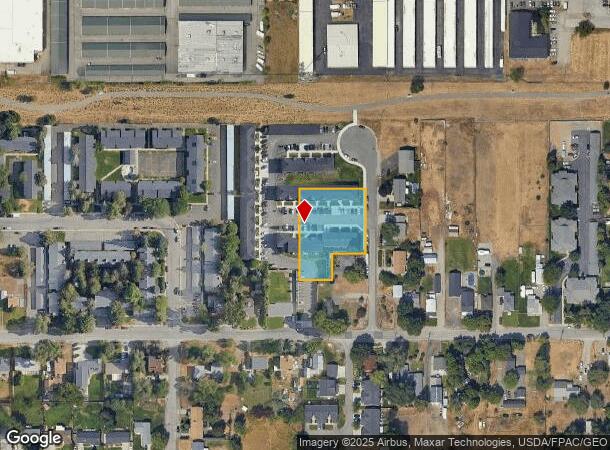  304 S Skipworth Rd, Spokane Valley, WA Parcel Map