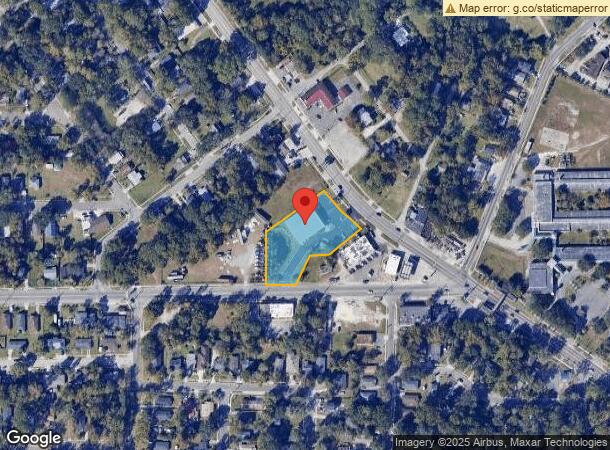  5540 Moncrief Rd, Jacksonville, FL Parcel Map