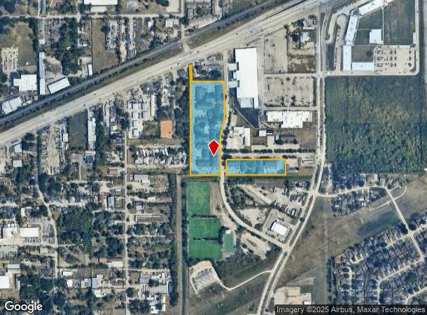  12800 Dunlap St, Houston, TX Parcel Map