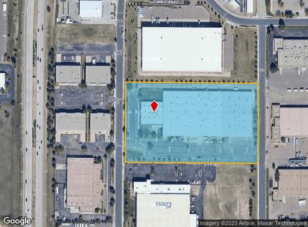  1275 N Newport Rd, Colorado Springs, CO Parcel Map