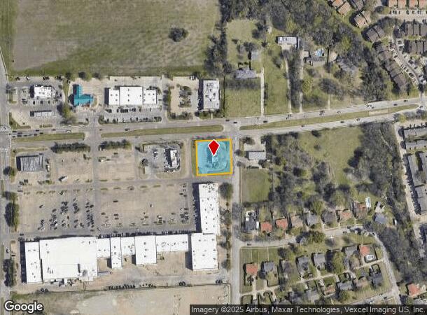  1444 W Pleasant Run Rd, Lancaster, TX Parcel Map