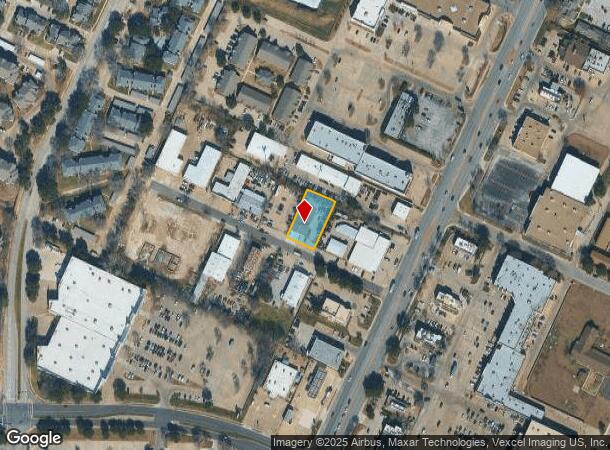 1305 Knight St, Arlington, TX Parcel Map