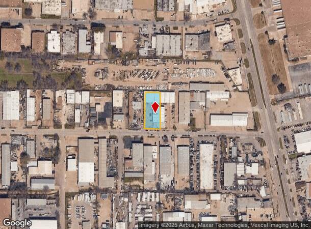  2671 Myrtle Springs Ave, Dallas, TX Parcel Map