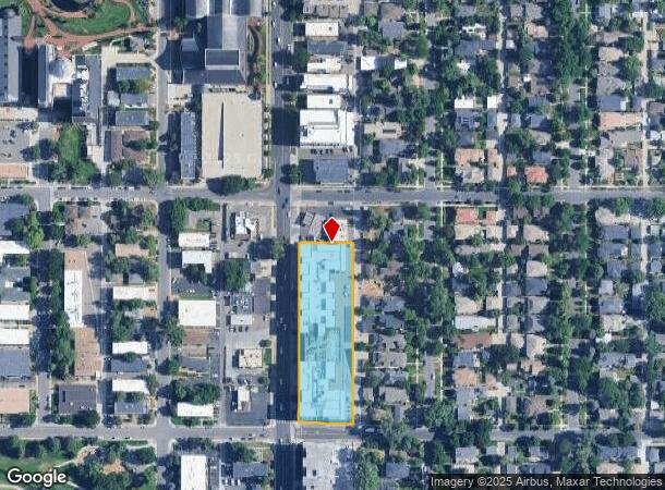  2450 S University Blvd, Denver, CO Parcel Map