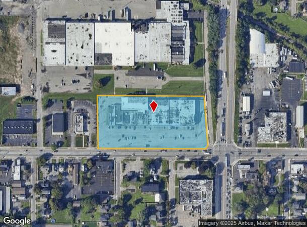  1322 Lyell Ave, Rochester, NY Parcel Map