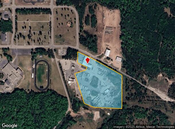 1050 Washington Ave, Niagara, WI Parcel Map