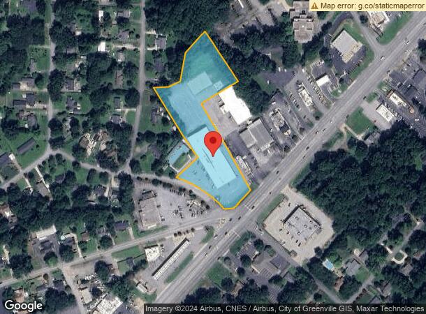  2701 Wade Hampton Blvd, Taylors, SC Parcel Map