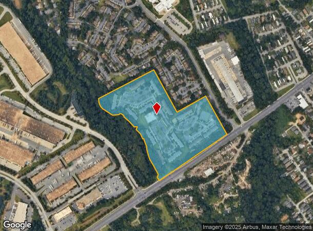 7100 Ducketts Ln, Elkridge, MD Parcel Map