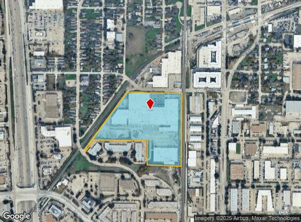 910 10Th St, Plano, TX Parcel Map