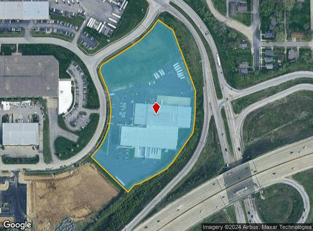  2365 Enterprise Park Pl, Indianapolis, IN Parcel Map