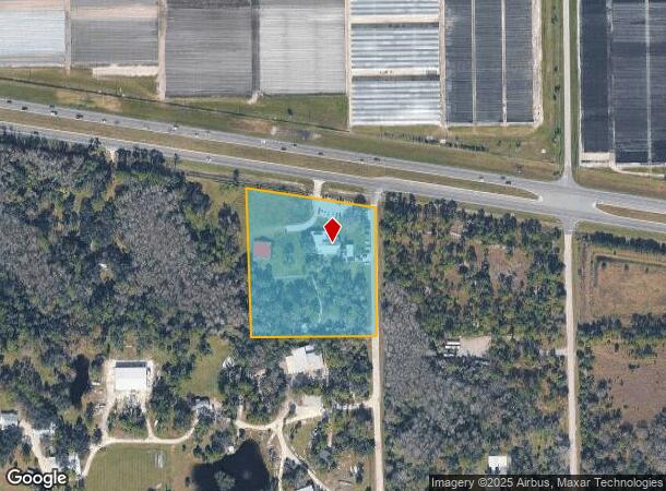 19850 Palm Beach Blvd, Alva, FL Parcel Map