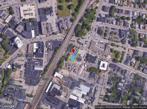 55 Park St, Attleboro, MA Parcel Map