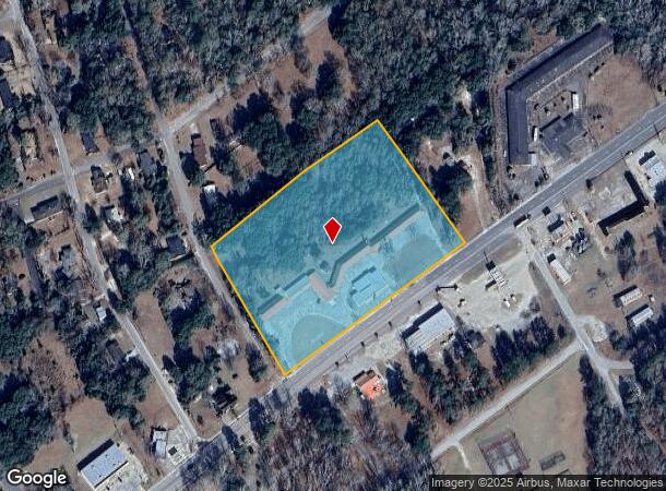  1645 Main St N, Allendale, SC Parcel Map