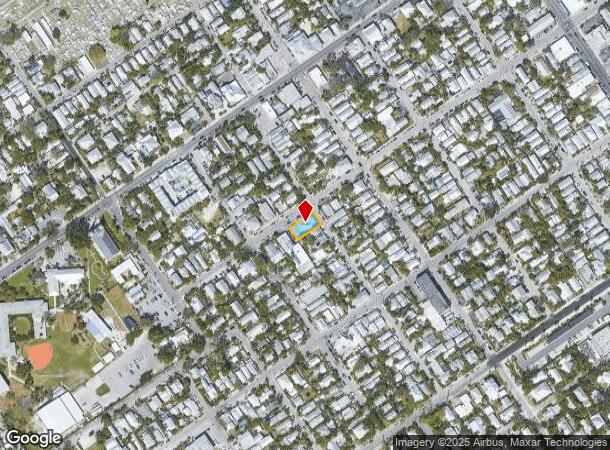  1100 Packer St, Key West, FL Parcel Map