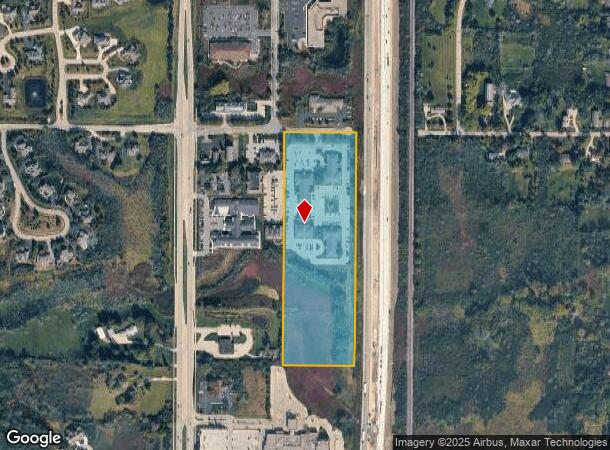 1001 W Glen Oaks Ln, Mequon, WI Parcel Map