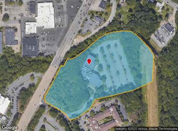 100 River Ridge Dr, Norwood, MA Parcel Map