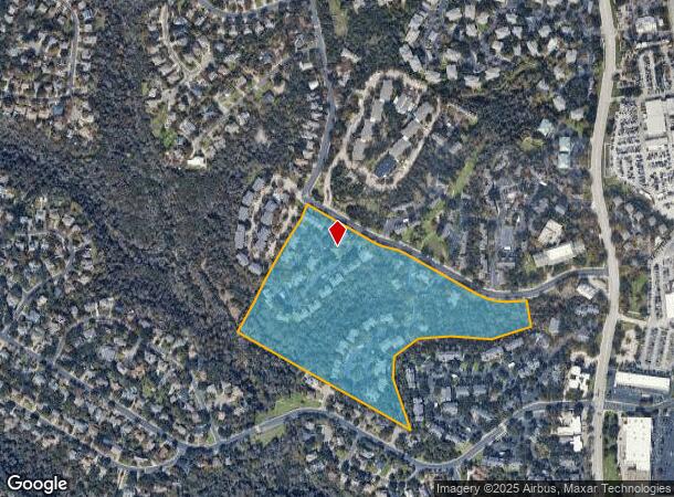 11266 Taylor Draper Ln, Austin, TX Parcel Map