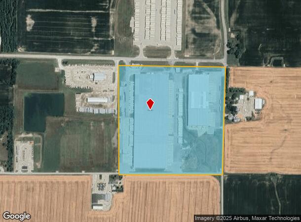  809 E 525 S, Princeton, IN Parcel Map