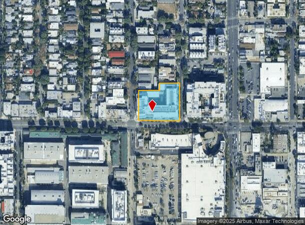  7141 Santa Monica Blvd, West Hollywood, CA Parcel Map