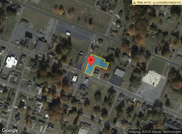  601 E Main St, Maiden, NC Parcel Map