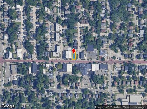  1117 Wealthy St Se, Grand Rapids, MI Parcel Map