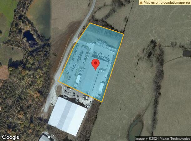  1780 Tenn Tex Dr, Cookeville, TN Parcel Map