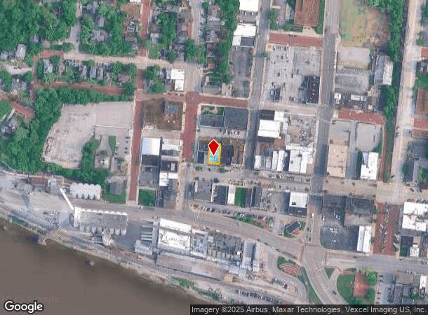 208 W 3Rd St, Alton, IL Parcel Map