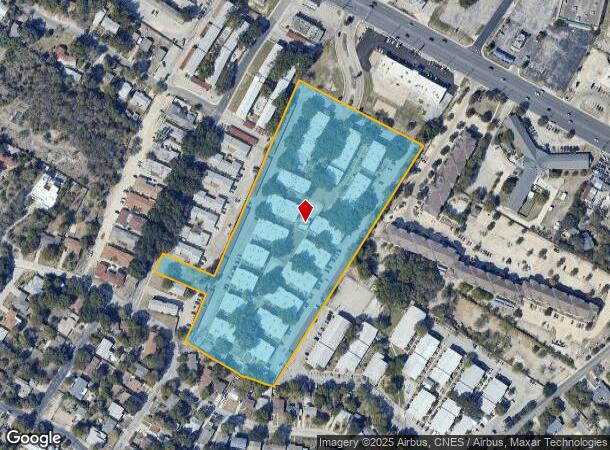2011 Bandera Rd, San Antonio, TX Parcel Map