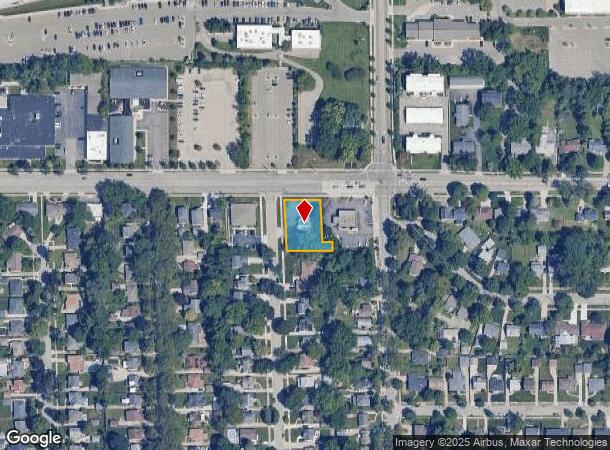 1736 Michigan St Ne, Grand Rapids, MI Parcel Map