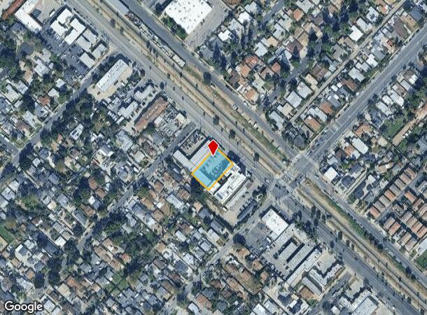 12677 San Fernando Rd, Sylmar, CA Parcel Map