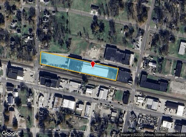  623 W Benton St, Sedalia, MO Parcel Map