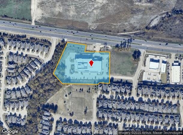 6601 W University Dr, Mckinney, TX Parcel Map