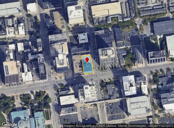  150 E Broad St, Columbus, OH Parcel Map