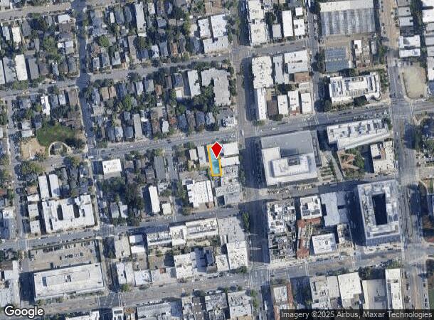  2040 Hearst Ave, Berkeley, CA Parcel Map