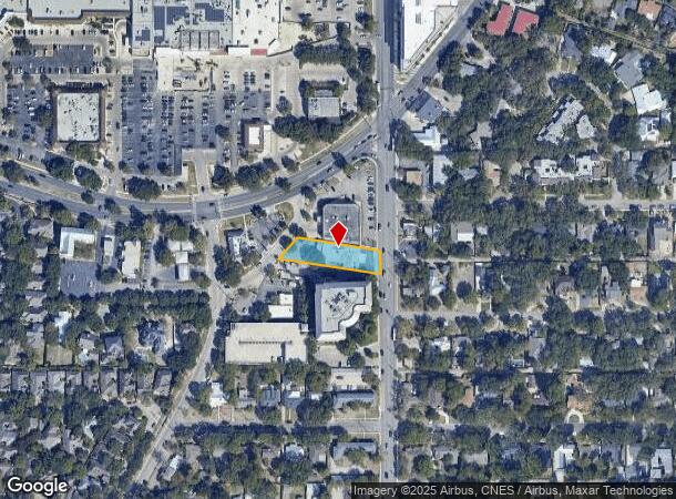  7407 Broadway, San Antonio, TX Parcel Map