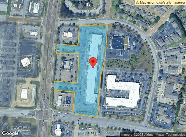  1250 N Germantown Pky, Cordova, TN Parcel Map