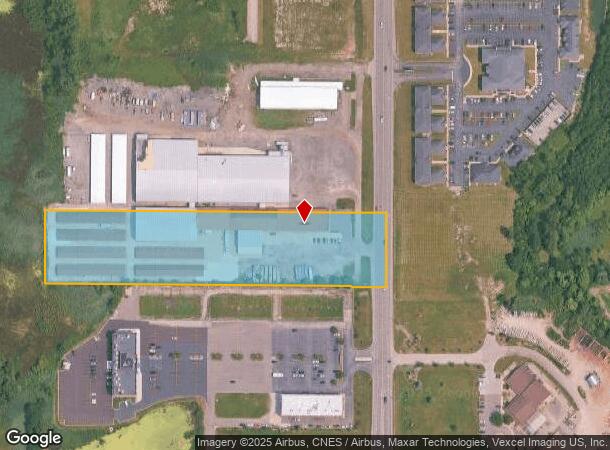  11100 Broadway, Crown Point, IN Parcel Map
