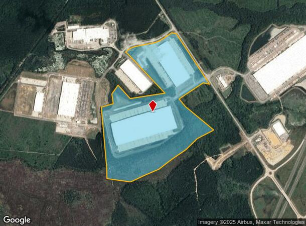 2600 Belfast Keller Rd, Richmond Hill, GA Parcel Map